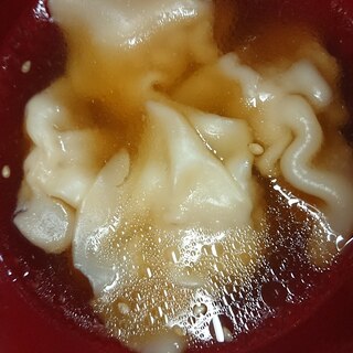 水餃子スープ